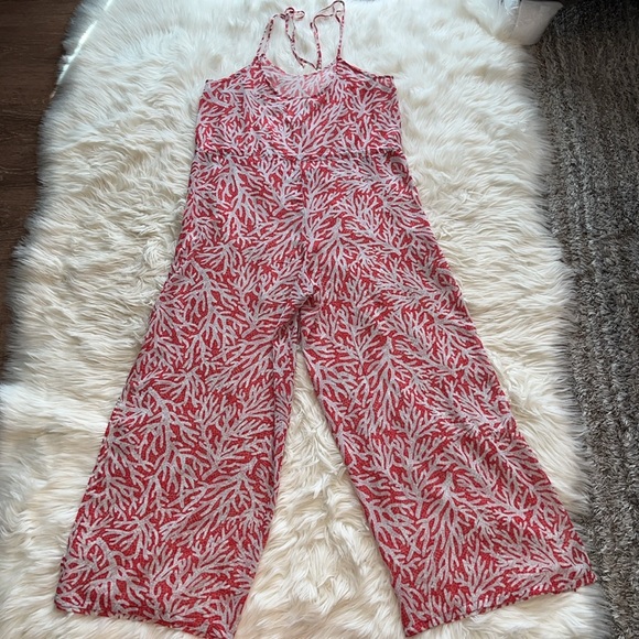 MICHAEL Michael Kors “Sea Coral” 🪸 Swim Cover-Up Jumpsuit - Picture 11 of 16